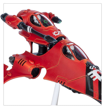 Warhammer 40,000 Aeldari Vyper / Starfang Plastic Model Kit – Customizable Fast Attack Skimmer Vehicle with Weapon Options, Transfer Sheet & Citadel Base