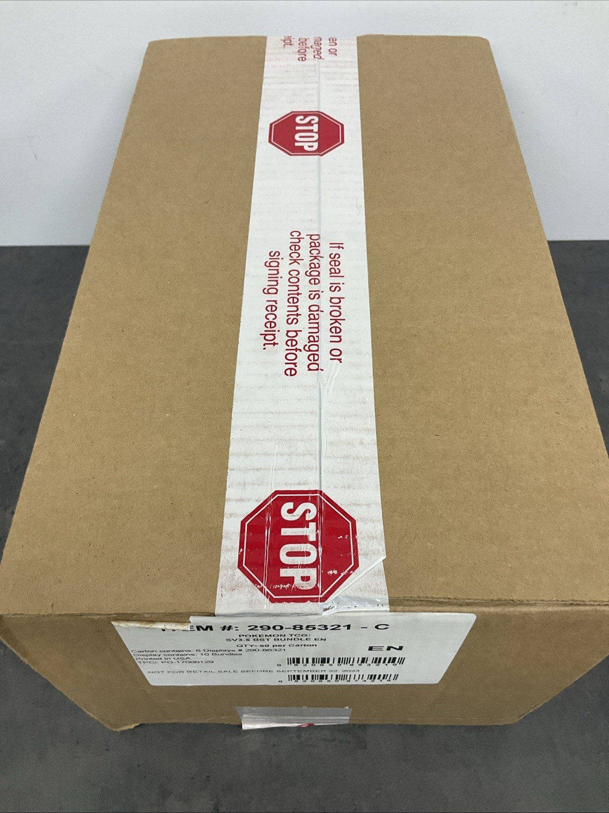 Pokemon Scarlet & Violet 151 Booster Bundle Display Case SEALED (6  Displays)