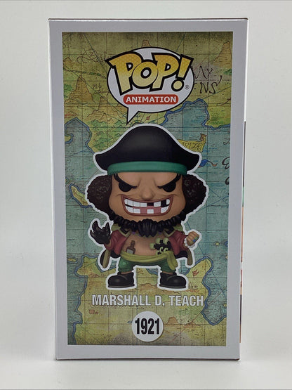 Funko Pop! One Piece - Marshall D. Teach - Funko Excl Signed Chris R #1921