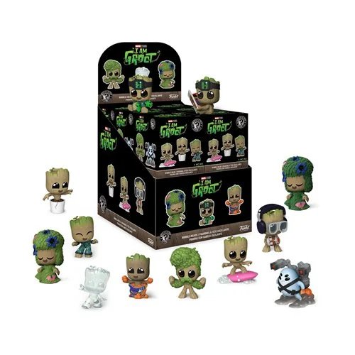 I Am Groot Marvel Studios Mystery Box Mini Vinyl Figure - Approx. 2 1/2" Collectible Mini-Figures in Random Blind Box - 1 Box