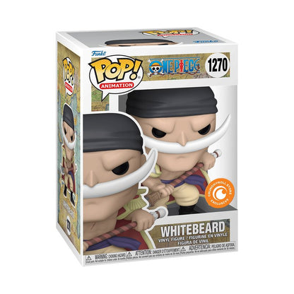 Whitebeard Funko Pop! Animation One Piece - Approx. 4.6" Collectible Special Edition Vinyl Figure #1270 with Window Display Box