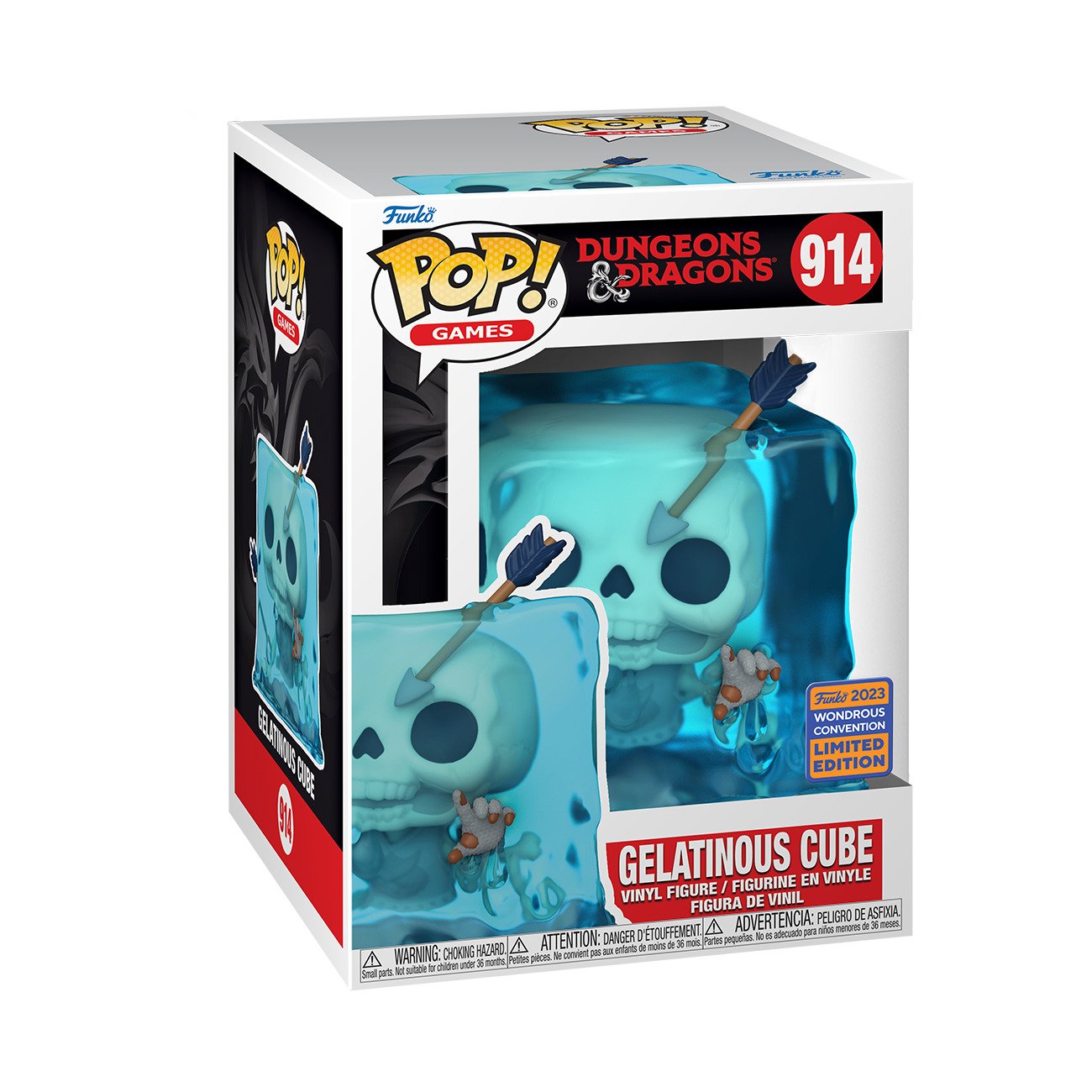 Funko Pop! Vinyl: Dungeons & Dragons - Gelatinous Cube #914 - 2023 Wondrous Con