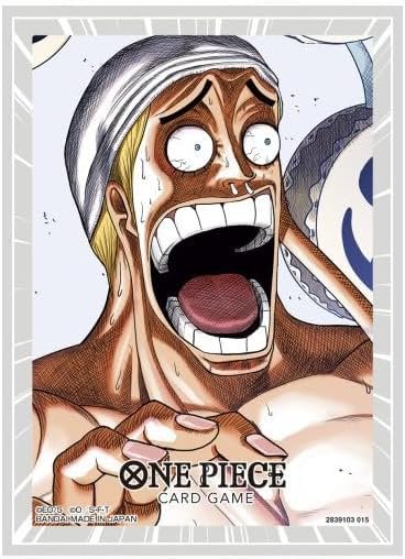 One Piece TCG Eneru Enel Card Sleeves 70 Count Trading Card Game Sleeves