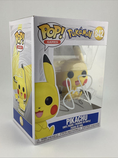 Funko Pop! Vinyl: Pokémon - Pikachu Signed Jason Paige #842