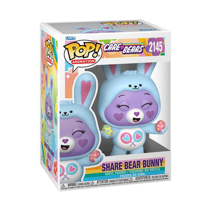 Easter 2026  Funko Pop! Animation - Set of 6 (T-Rex #1898, Raptor #1897, Hello Kitty #130, Cinnamoroll #131, Share Bear Bunny #2145, and Grumpy Bear Chick #2144) Collectible Vinyl Figures