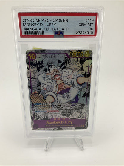 Monkey.D.Luffy (119) (Alternate Art) (Manga) OP05-119 Awakening of the New Era