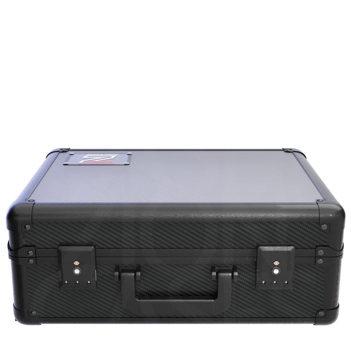 Zion Cases Slab Case XL Carbon Fiber Black – Premium Graded Card Storage Case, Holds Up to 172 Slabs, High-Grade Foam Protection, TSA-Approved Locks, Durable Collector Travel Case (PRE-ORDER)