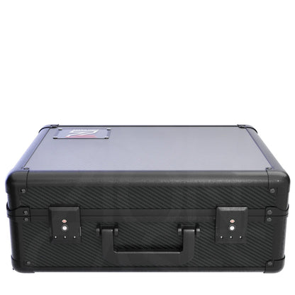 Zion Cases Slab Case XL Carbon Fiber Black – Premium Graded Card Storage Case, Holds Up to 172 Slabs, High-Grade Foam Protection, TSA-Approved Locks, Durable Collector Travel Case (PRE-ORDER)