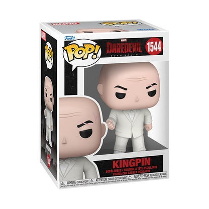 Daredevil: Born Again Funko Pop! - Set of 4 (Bullseye #1546, Punisher #1545, Kingpin #1544, and Daredevil with Nunchucks #1543) Collectible Vinyl Figures