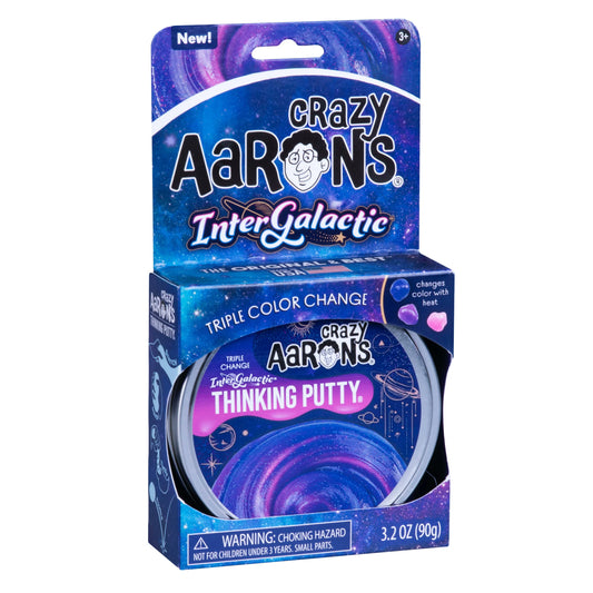 Crazy Aaron's Thinking Putty Intergalactic sensory putty tin