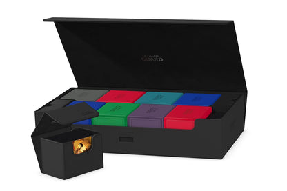 Ultimate Guard Omnihive 1000+ Black Deck Case for 1000 Double-Sleeved Cards with 2 Trays