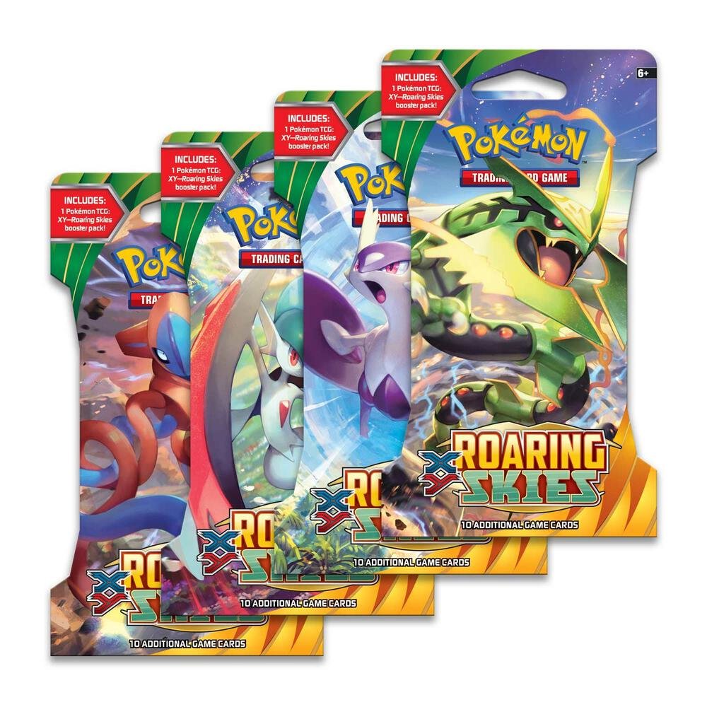 Pokémon TCG XY Roaring Skies Sleeved Booster Pack - Random Single Pack