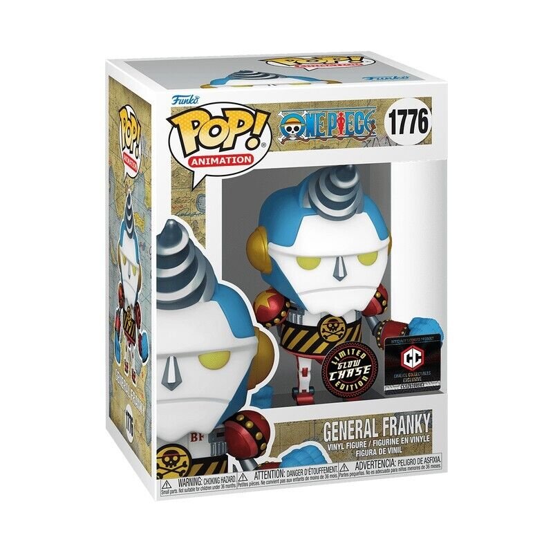 General Franky #1776 Funko Pop! Animation One Piece - 1:6 CHANCE OF CHASE - Chalice Collectibles Exclusive Vinyl Figures