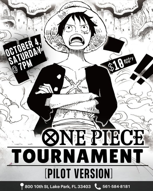 One Piece Tournament: Pilot Version – Saturday, October 4, 2025 at 7:00 PM