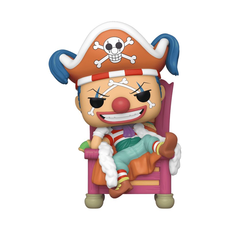 Buggy The Clown Funko Pop! Deluxe: One Piece - NYCC 2024 Exclusive - Approx. 5.15" Collectible Limited Edition Vinyl Figure #1740 with Window Display Box