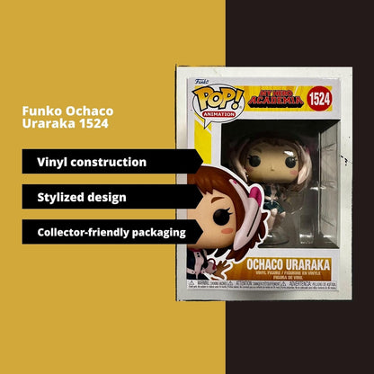 Ochago Uraraka Funko Pop! Animation My Hero Academia - Vinyl Figure #1524 with Display Box Protector Case