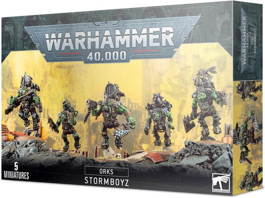 Warhammer 40,000 Orks Stormboyz - 5 Miniatures
