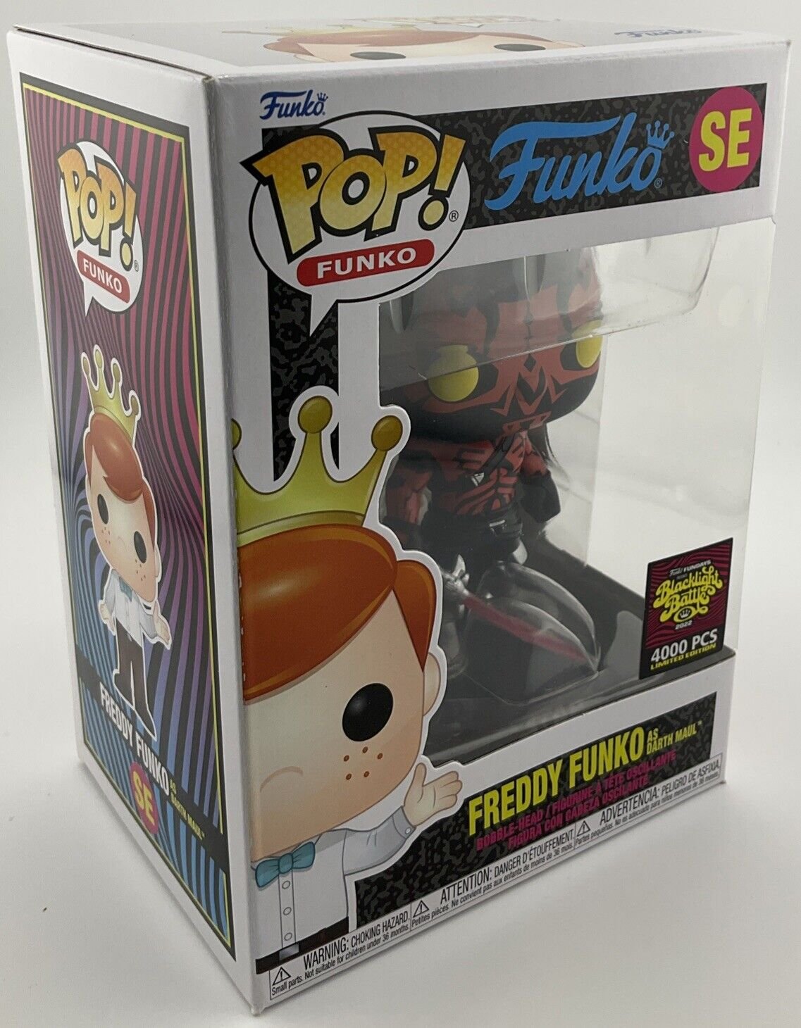 Funko Pop! Vinyl: Freddy Funko - Freddy Funko As Darth Maul - LE4000Pcs