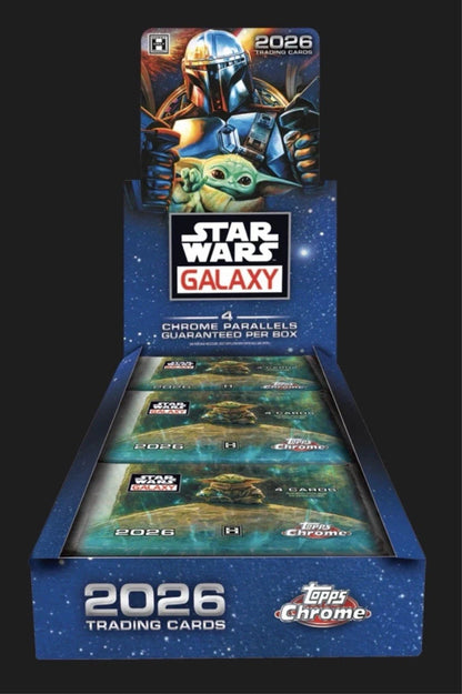 2026 Topps Chrome Star Wars Galaxy Hobby Box