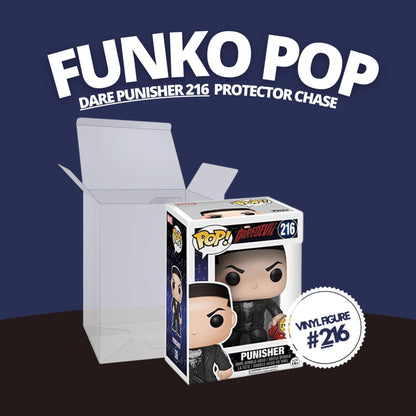 Punisher Funko Pop! Marvel: Daredevil - Chase L.E Vinyl Figure #216 with Case