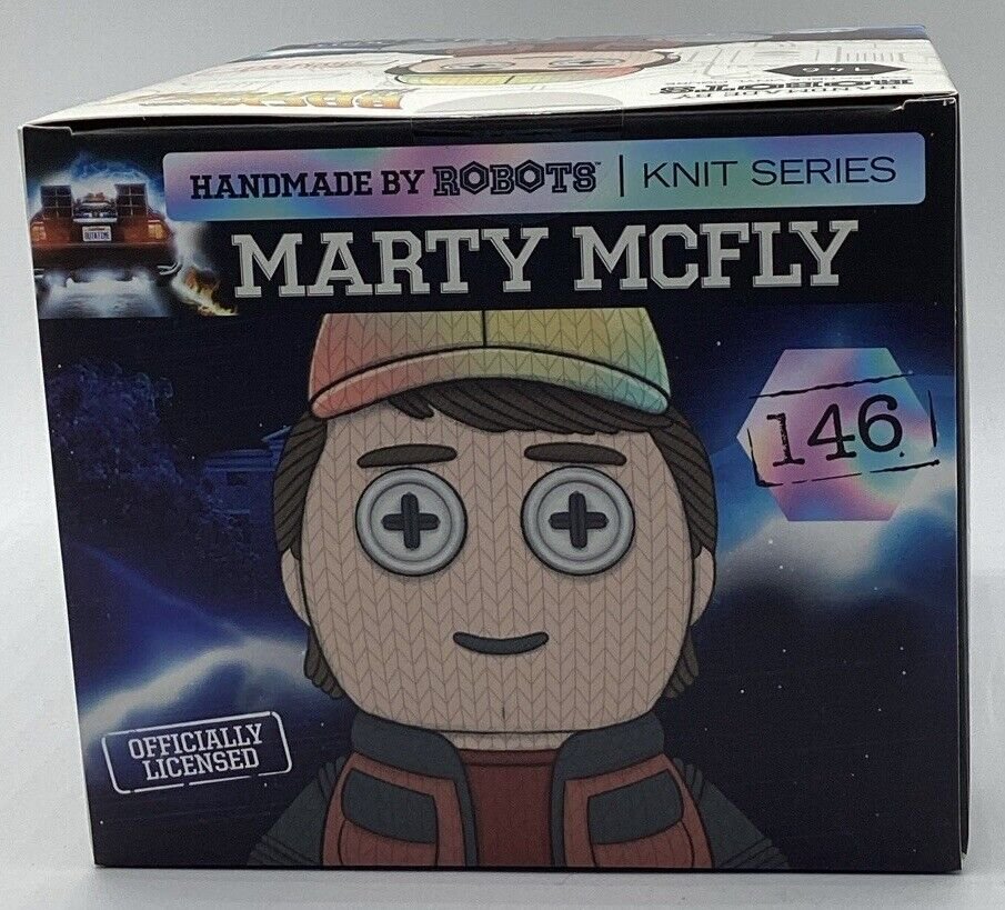 Handmade By Robots Marty McFly Back Future 2 FANEXPO Limited Knit series #146