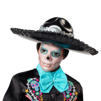 Ken Día De Los Muertos 2024 Collector Barbie Signature Doll - Day of the Dead Special Edition Barbie Ken in Traditional Mexican Attire by Mattel