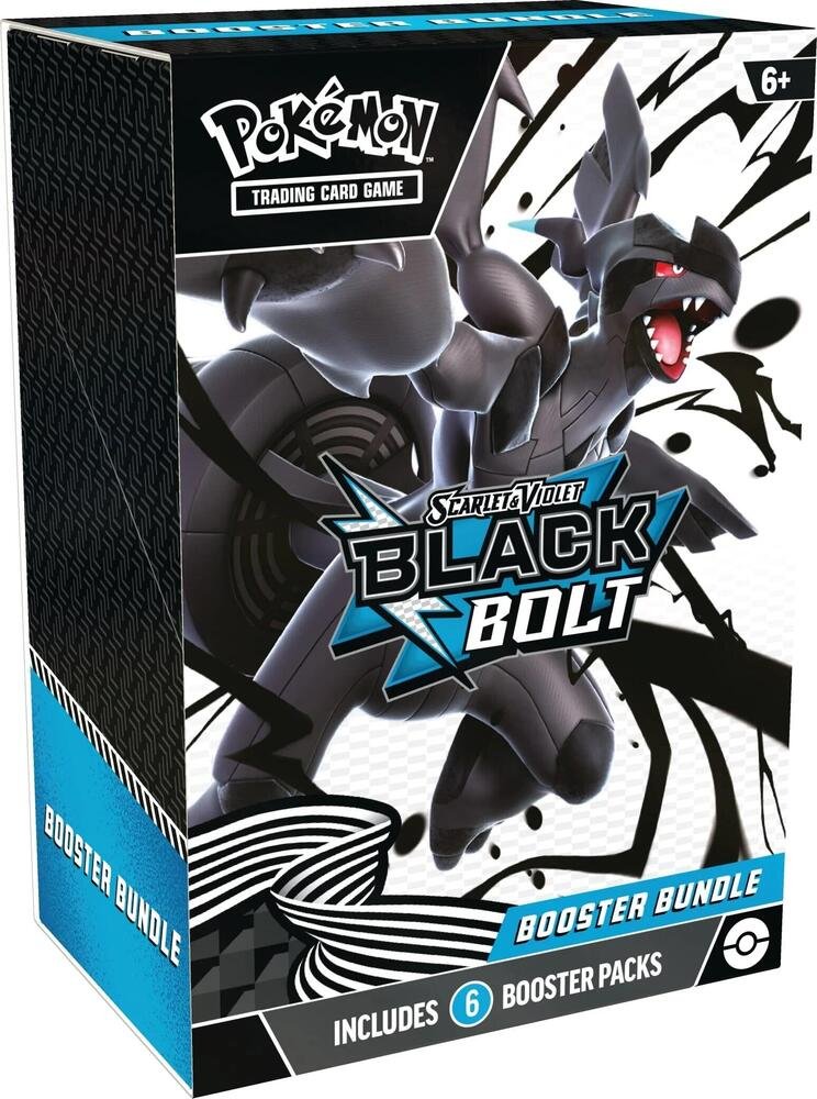Pokémon TCG Scarlet & Violet Black Bolt Booster Bundle 6 Packs