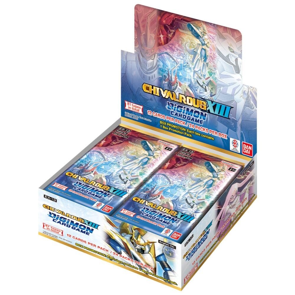 Digimon Card Game Chivalrous XIII EX-13 Booster Box
