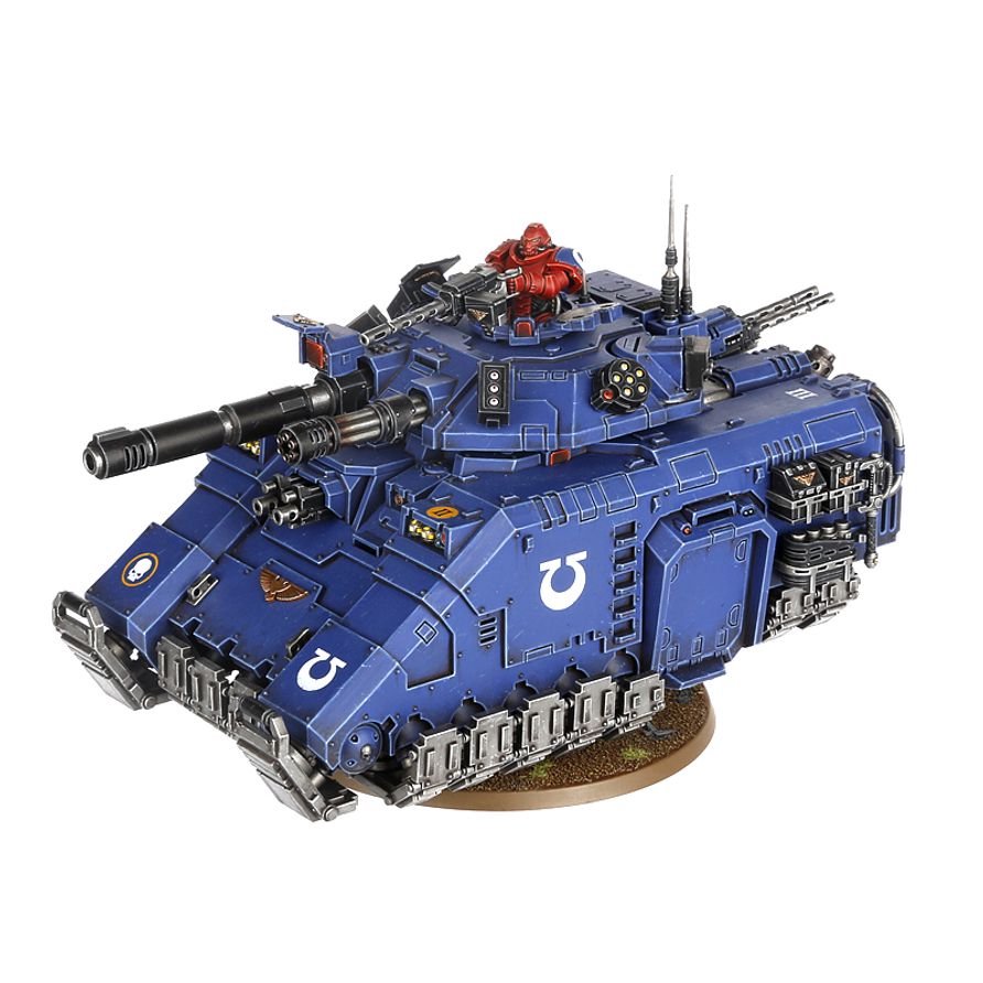 Warhammer 40,000 Space Marines Repulsor Executioner Tank Model Kit – Heavy Laser Destroyer or Macro Plasma Incinerator – Customizable Plastic Vehicle for Warhammer 40K
