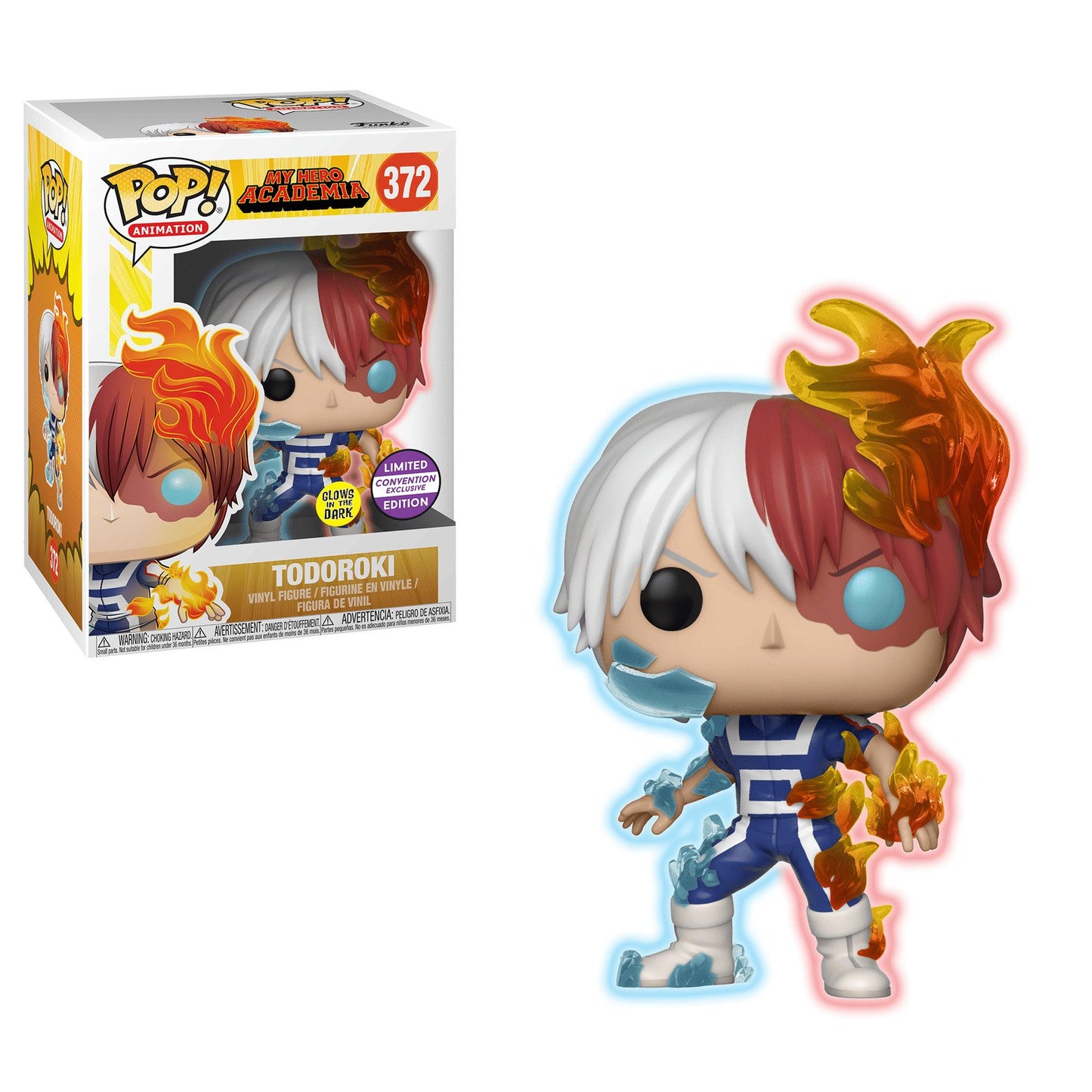 Funko Pop! Vinyl: My Hero Academia - Todoroki #372 (Glows in the Dark) - Signed