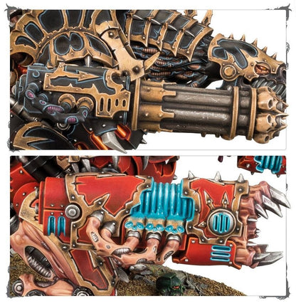 Warhammer 40K Chaos Space Marines Forgefiend Miniature Kit – Buildable Daemon Engine for Chaos Space Marines, World Eaters & Thousand Sons – Plastic Warhammer 40,000 Model Kit