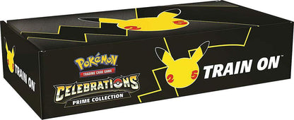 Pokemon TCG Celebrations Prime Collection Train On Collectible Card Game Box Set