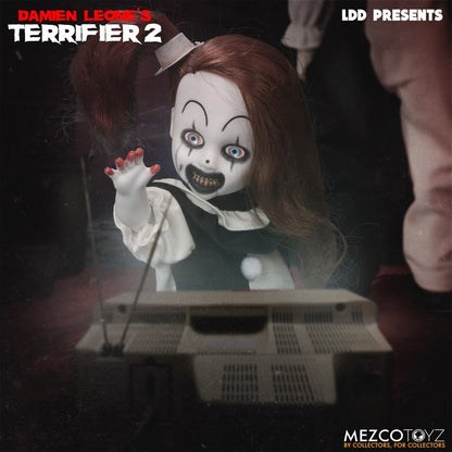 LDD Presents Damien Leone's Terrifier 2: Little Pale Girl 10 1/2-Inch Doll in Window Display Box (PRE-SALE)