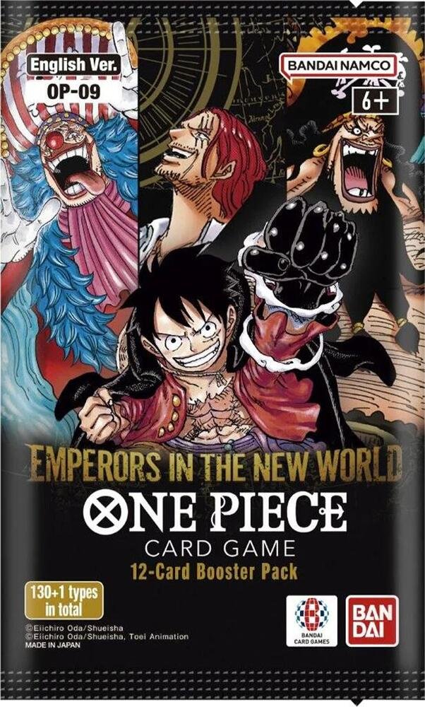 One Piece TCG OP-09 Emperors In The New World Booster Pack One Piece Cards English Trading Card Game Pack