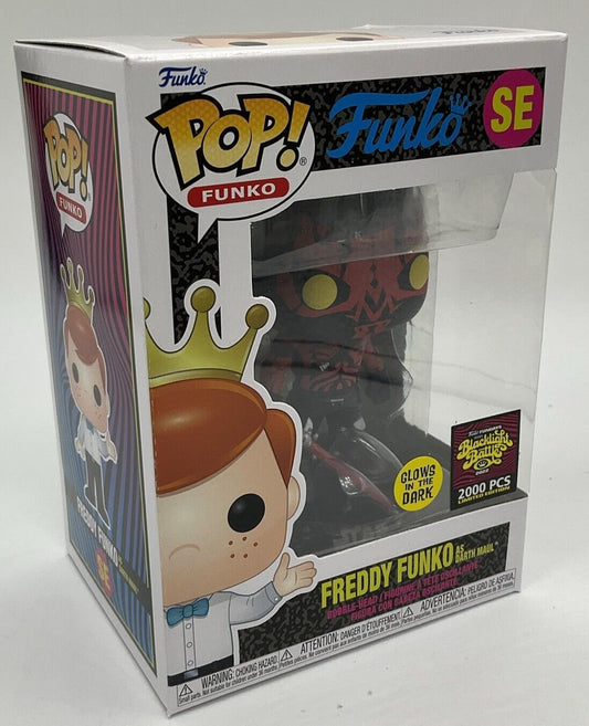 Funko Pop! Vinyl: Star Wars - Freddy Funko as Darth Maul (Glow) LE 2000