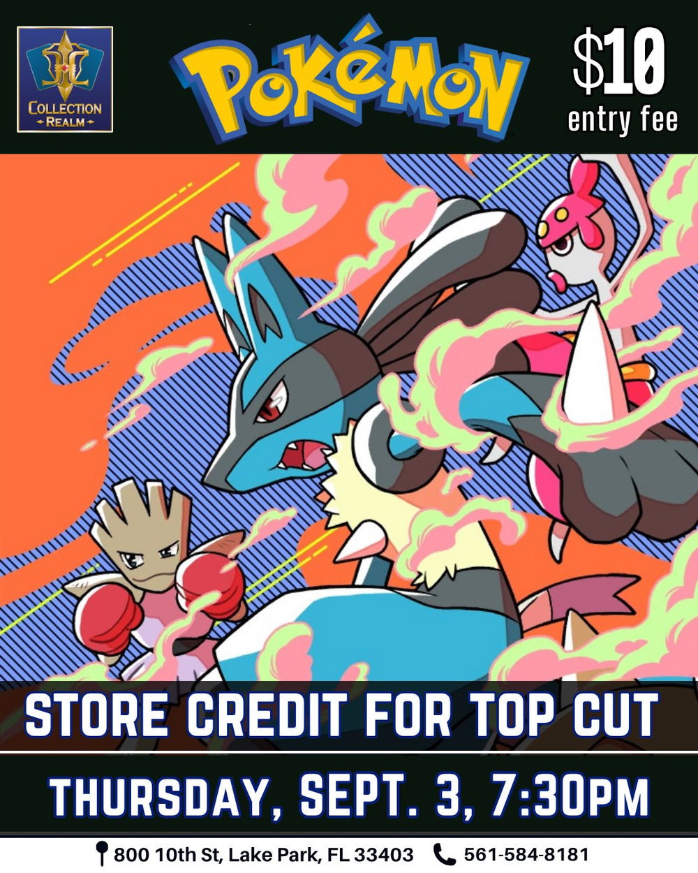 Pokémon TCG Tournament – September 3, 2026 (Thursday 7:30 PM)