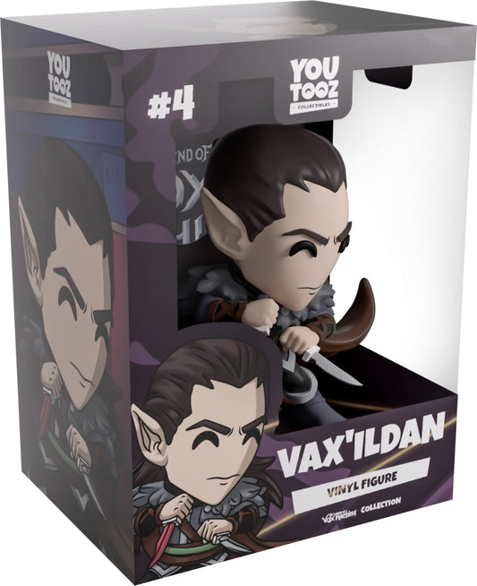 Vax'ILdan Youtooz The Legend of Vox Machina Collection - Approx. 4" Collectible Vinyl Figure #4 with Window Display Box (PRE-ORDER)