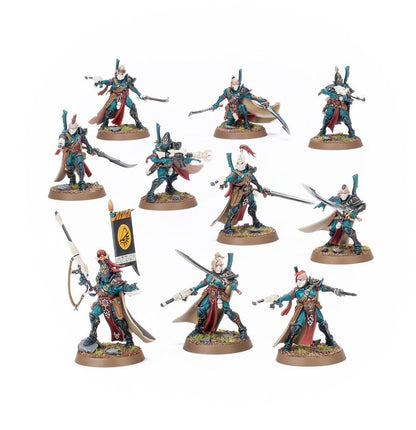 Warhammer 40,000 Aeldari Corsair Voidreavers – 10 Plastic Miniatures for Warhammer 40K, Elite Aeldari Infantry with Melee & Ranged Build Options, Alternate Corsair Voidscarred Assembly