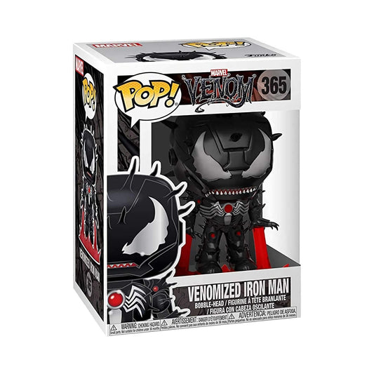 Venomized Iron Man Funko Pop! Marvel Venom - Collectible Vinyl Figure #365 with Display Box Protector Case