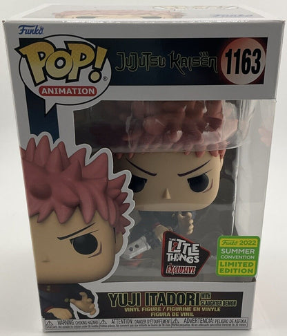 Funko Pop! Vinyl: Yuji Itadori with Slaughter Demon #1163 (Little Things) (SCLE)