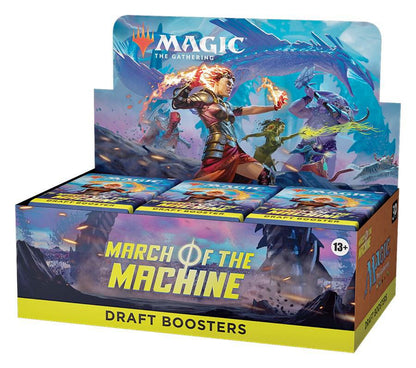 Magic The Gathering March of the Machine Draft Booster Box 36 Packs MTG Trading Cards