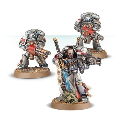 Warhammer 40K Combat Patrol Grey Knights Army Set – 17 Miniatures Including Castellan Crowe, Strike Squad, Brotherhood Terminators & Venerable Dreadnought