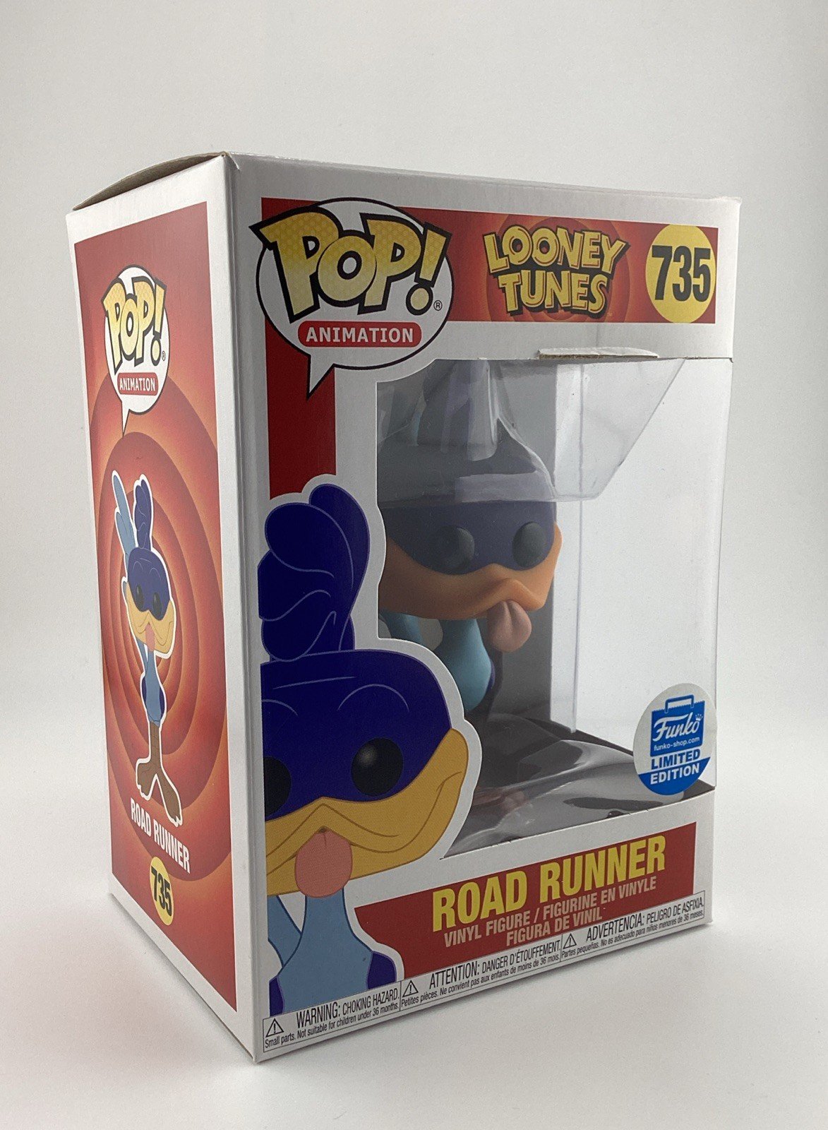Funko Pop! Vinyl: Looney Tunes - Road Runner - Funko (Exclusive) #735