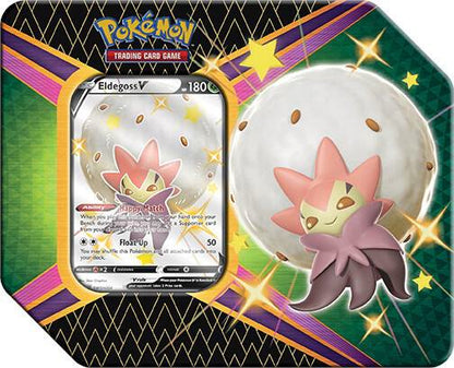Pokemon Shining Fates V Tin (Eldegoss V)