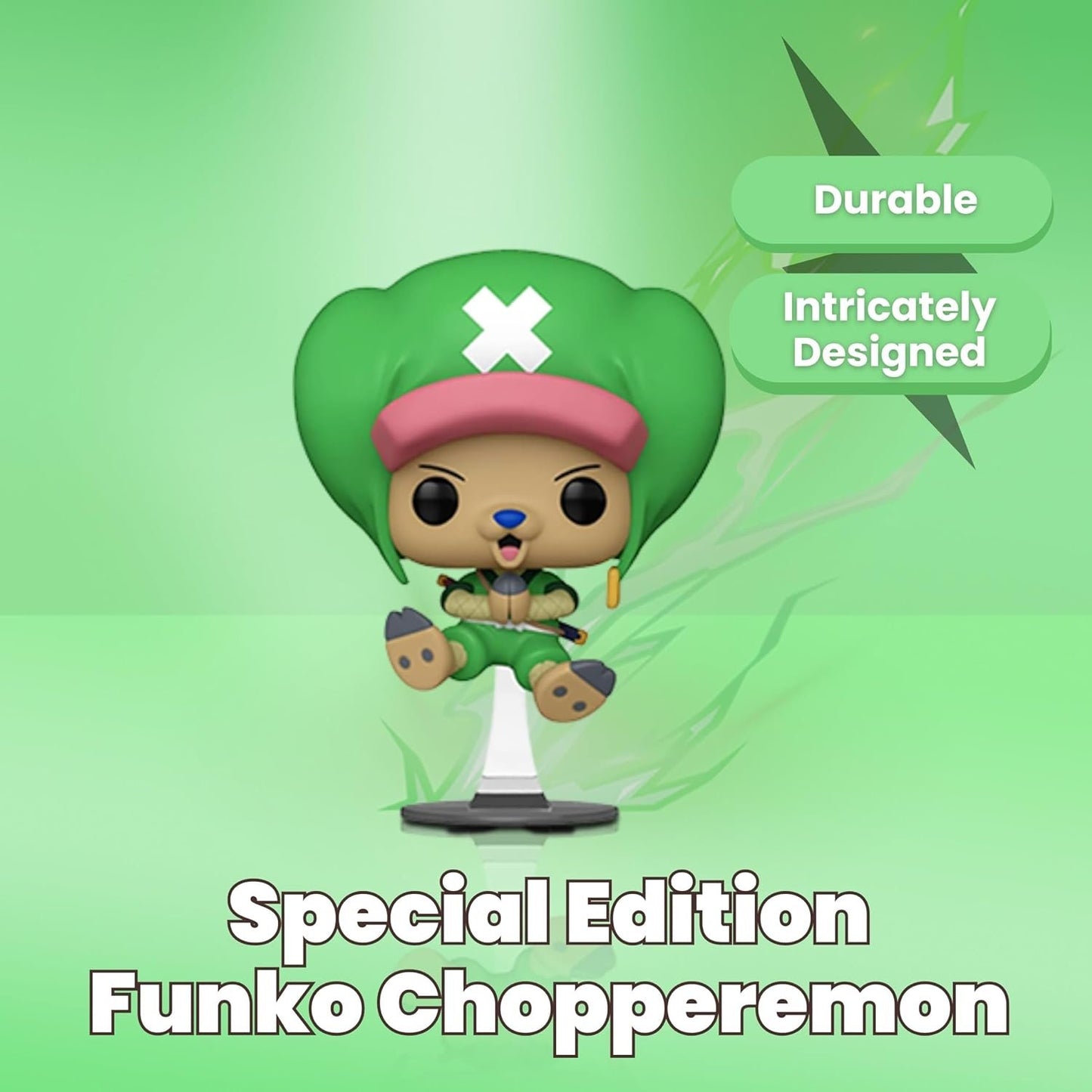 Chopperemon in Wano Outfit Funko Pop! Animation One Piece - Vinyl Figure #1471 with Display Box Protector Case