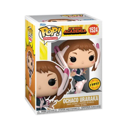 Ochaco Uraraka Funko Pop! Animation My Hero Academia - Chase Limited Edition Vinyl Figure #1524 with Display Box Protector Case