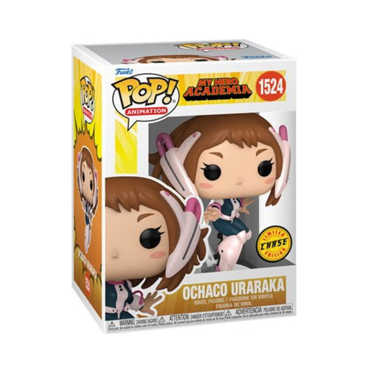 Ochaco Uraraka Funko Pop! Animation My Hero Academia - Chase Limited Edition Vinyl Figure #1524 with Display Box Protector Case