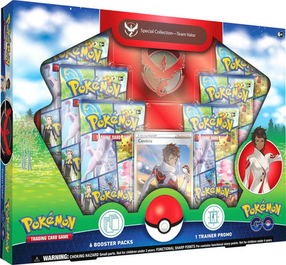 Pokemon TCG Pokemon GO Special Collection Team Valor Candela Box