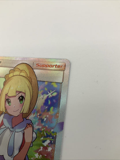 Pokémon Lillie Trainer 151/156 2018 TCG Ultra Prism Full Art Near Mint!