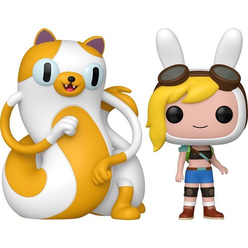 Adventure Time: Fionna and Cake Funko Pop! Television - Set of 2 (Cake #1496, and Fionna #1495) Collectible Vinyl Figures - Estimated Arrival: Oct. 2025 (PRE-SALE)